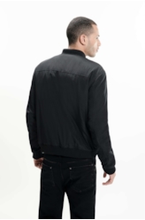 Jaqueta Bomber Ny Embroidery Preto