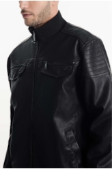 Jaqueta Bomber Pockets Ellus Preto