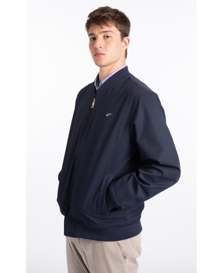 Jaqueta Bomber Tech Dark Navy