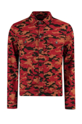 Jaqueta Camouflage Color Caramelo C/ Vermelho