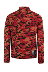 Jaqueta Camouflage Color Caramelo C/ Vermelho