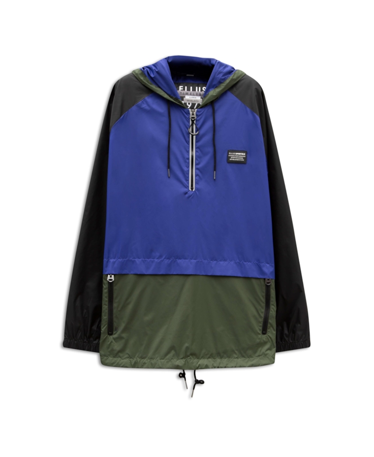 Jaqueta Coating Tricolor Kangaroo Verde Militar