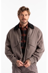 Jaqueta Color Twill Power Castor