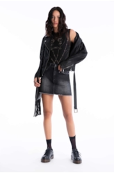 Jaqueta Couro Nat New Perfecto Preto