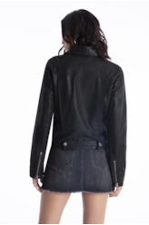 Jaqueta Couro Nat New Perfecto Preto