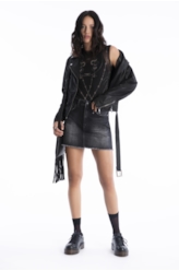 Jaqueta Couro Nat New Perfecto Preto