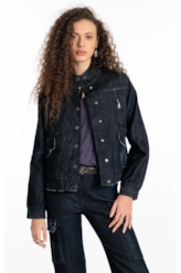 Jaqueta Dark Forest Oversized Lav.Escuro