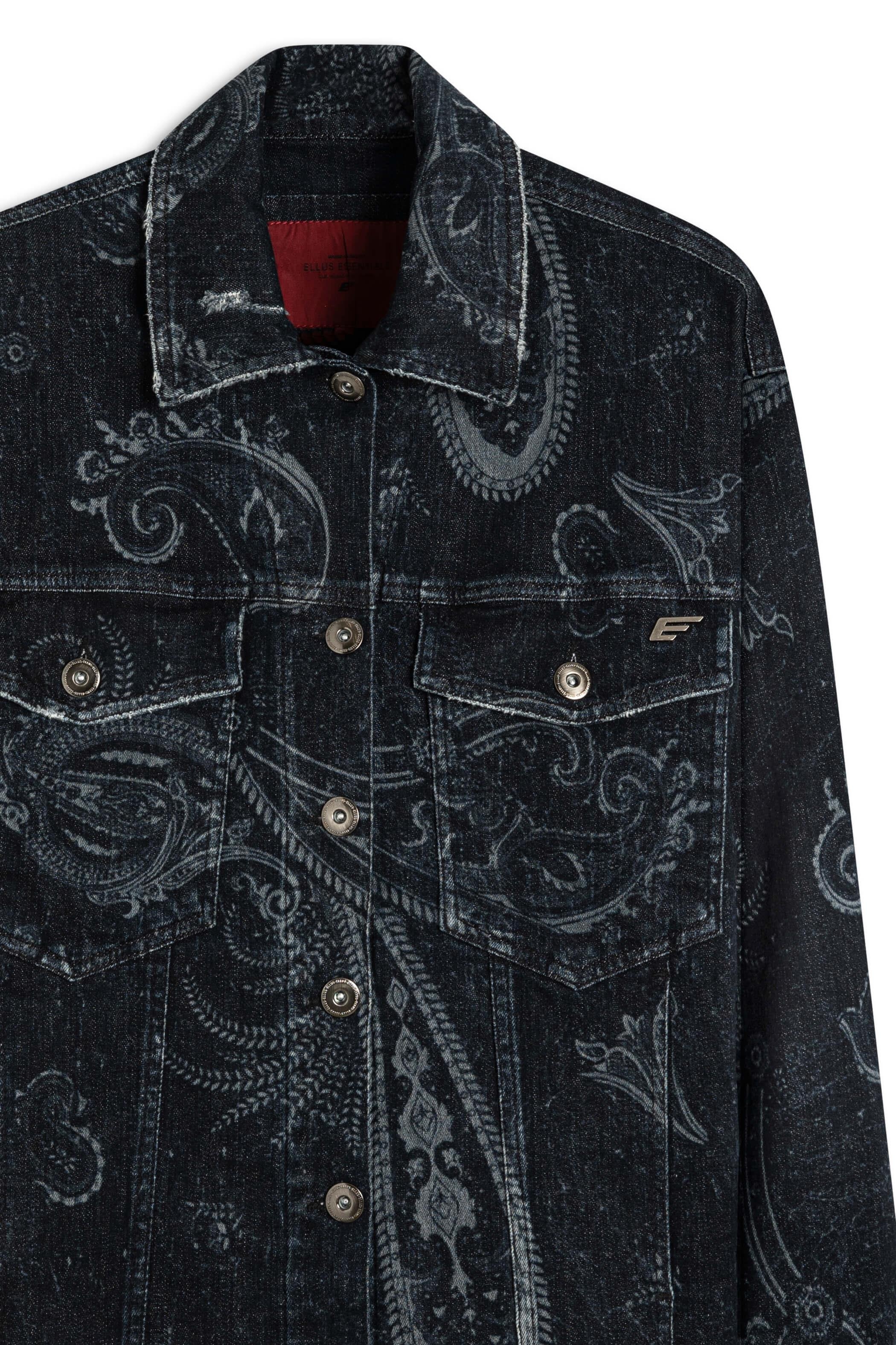 Jaqueta Dark Forest Paisley Lav.Stone C/Reb.+luv.Lase