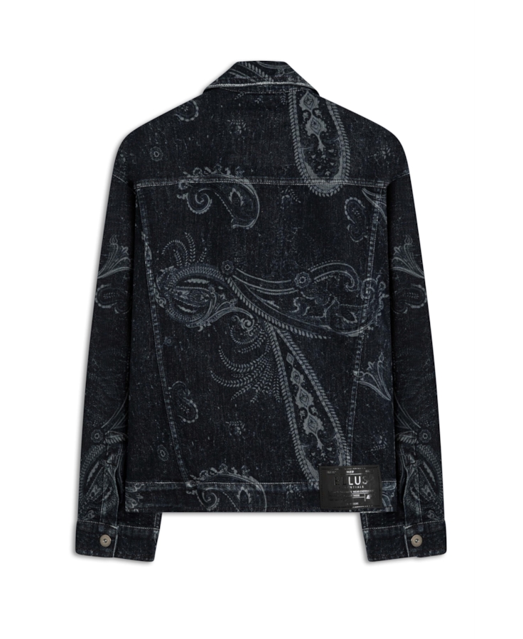 Jaqueta Dark Forest Paisley Lav.Stone C/Reb.+luv.Lase