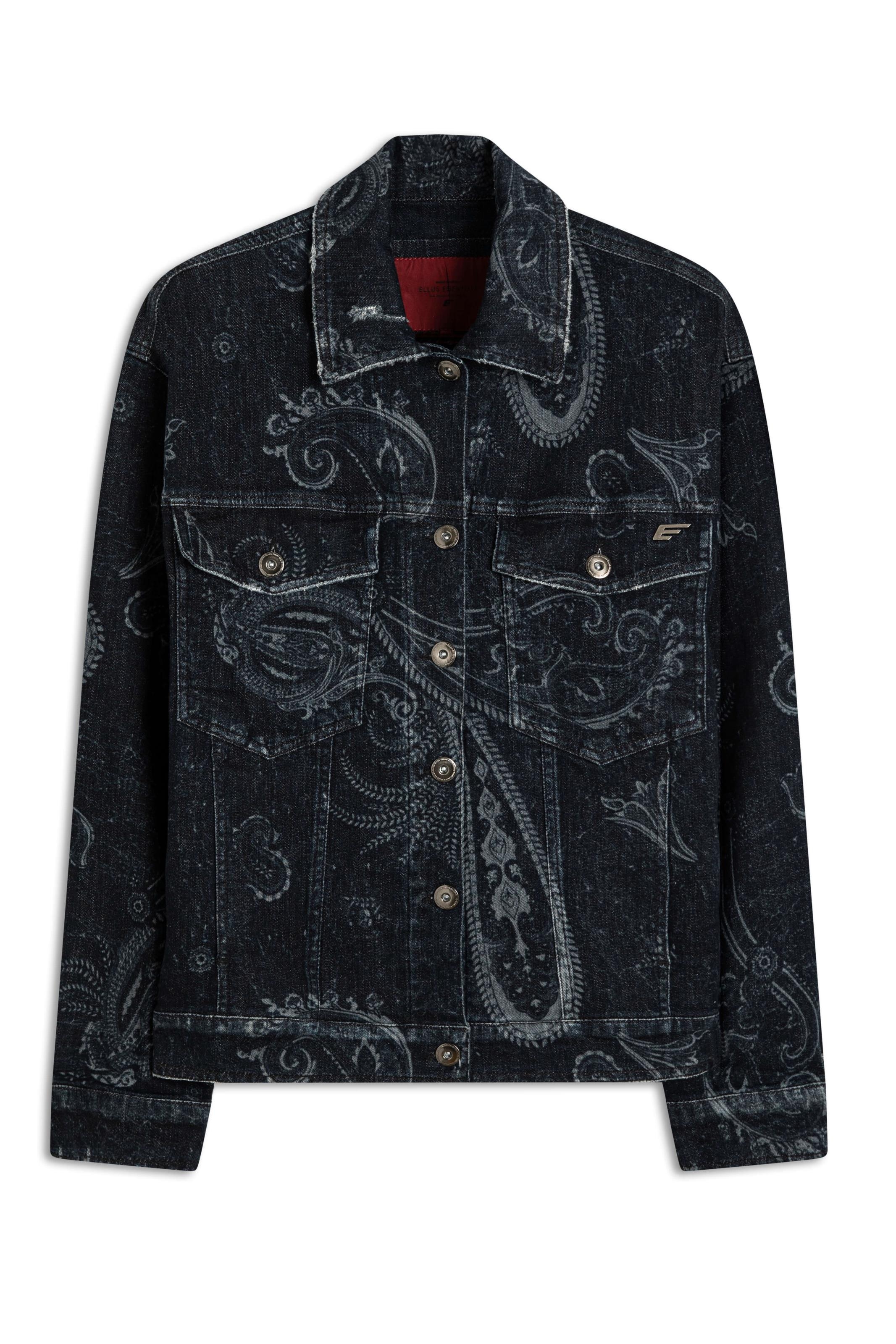 LUTAYS AEC ジャケット Jaqueta Dark Forest Paisley Lav.Stone C/Reb.+luv.Lase