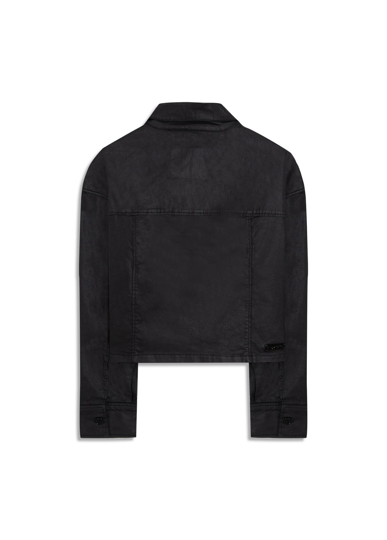 Jaqueta Denim Folli Ellus Preto