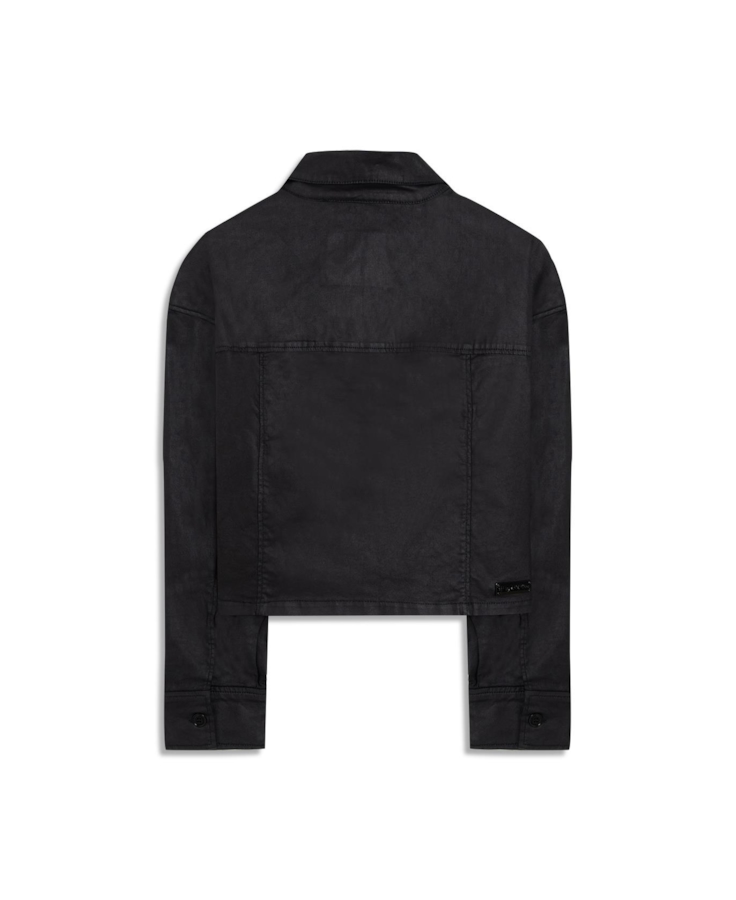 Jaqueta Denim Folli Ellus Preto