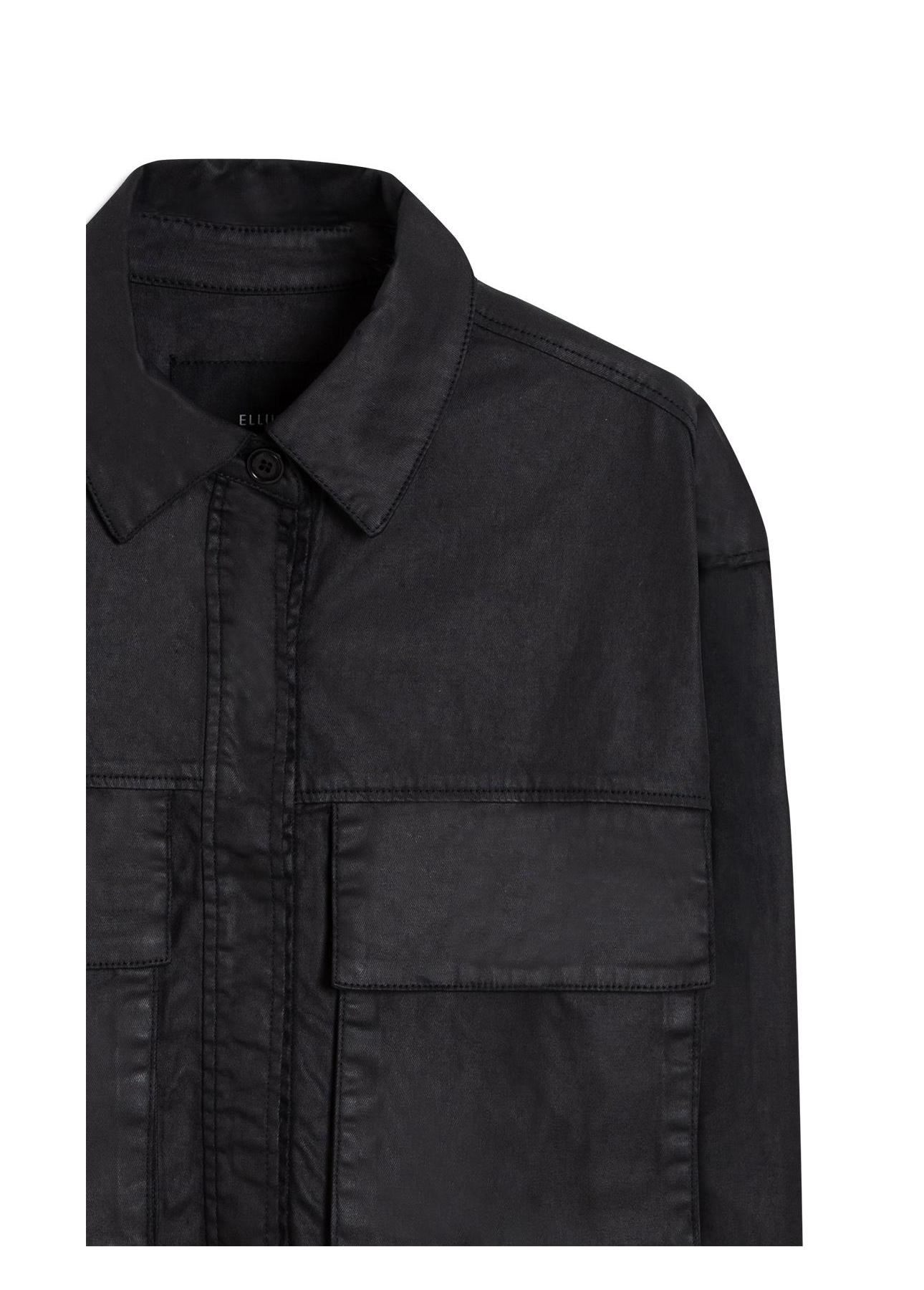 Jaqueta Denim Folli Ellus Preto