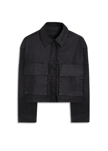 Jaqueta Denim Folli Ellus Preto