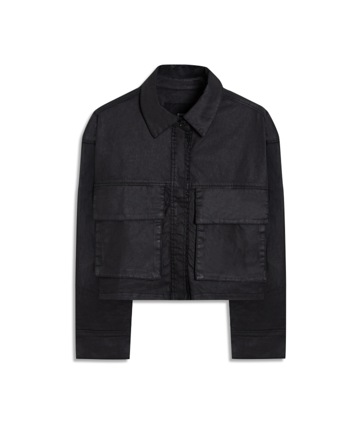 Jaqueta Denim Folli Ellus Preto