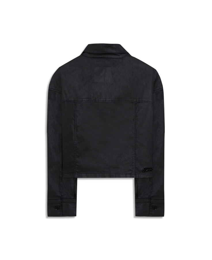 Jaqueta Denim Folli Ellus Preto
