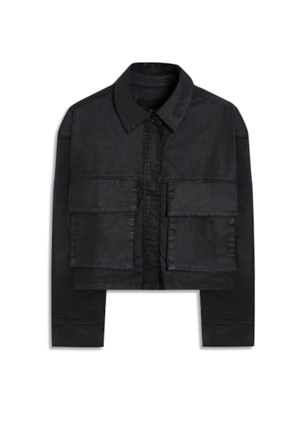 Jaqueta Denim Folli Ellus Preto