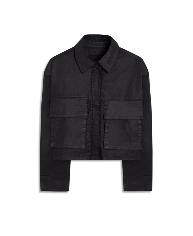 Jaqueta Denim Folli Ellus Preto