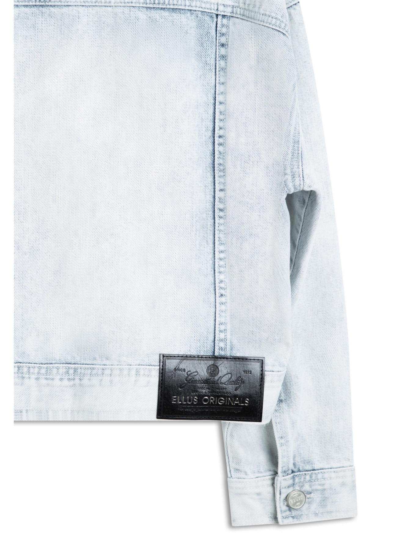 Jaqueta Denim Oversized 1813-Lav.Claro C/ Rebolo