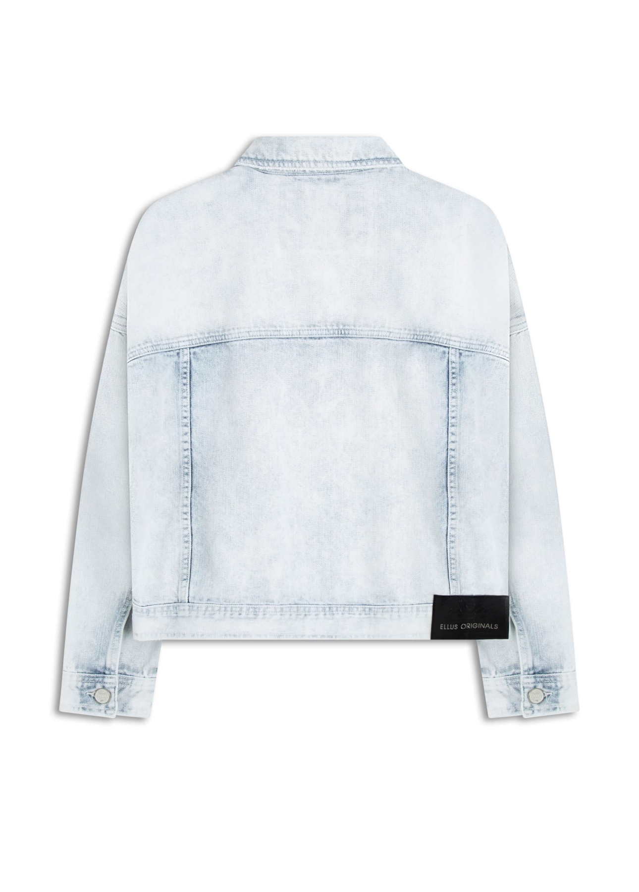 Jaqueta Denim Oversized 1813-Lav.Claro C/ Rebolo
