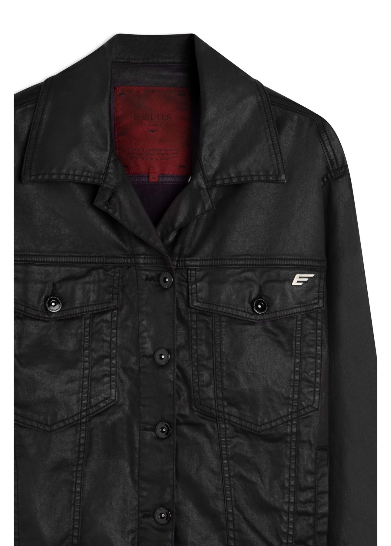 Jaqueta Denim Vintage Ellus Beringela