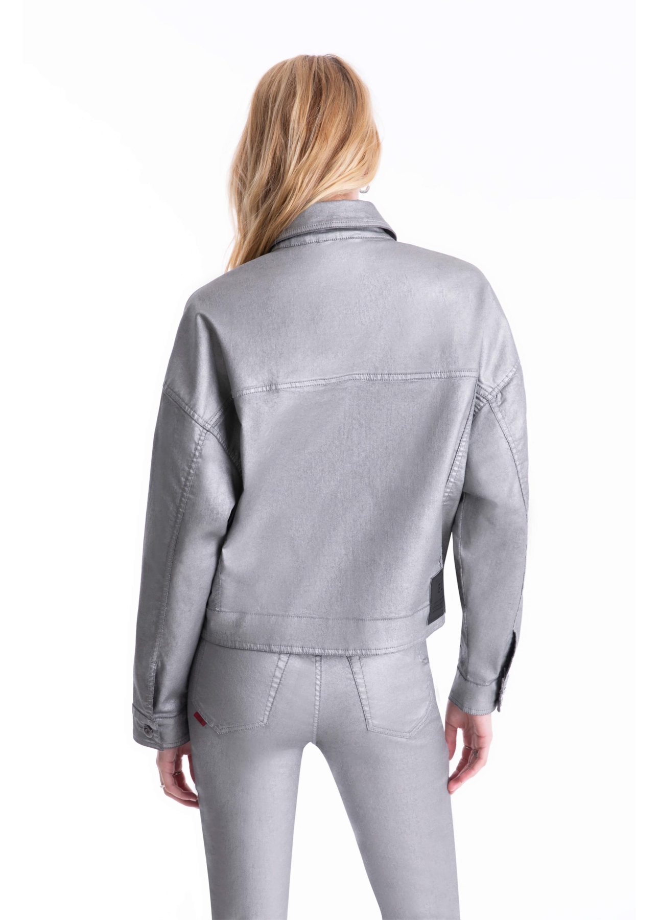 Jaqueta Diamond Oversized Prata