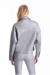 Jaqueta Diamond Oversized Prata