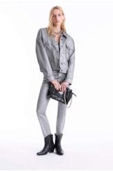 Jaqueta Diamond Oversized Prata