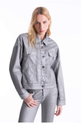 Jaqueta Diamond Oversized Prata