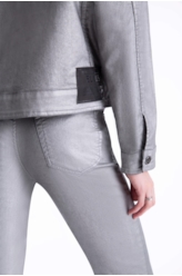 Jaqueta Diamond Oversized Prata