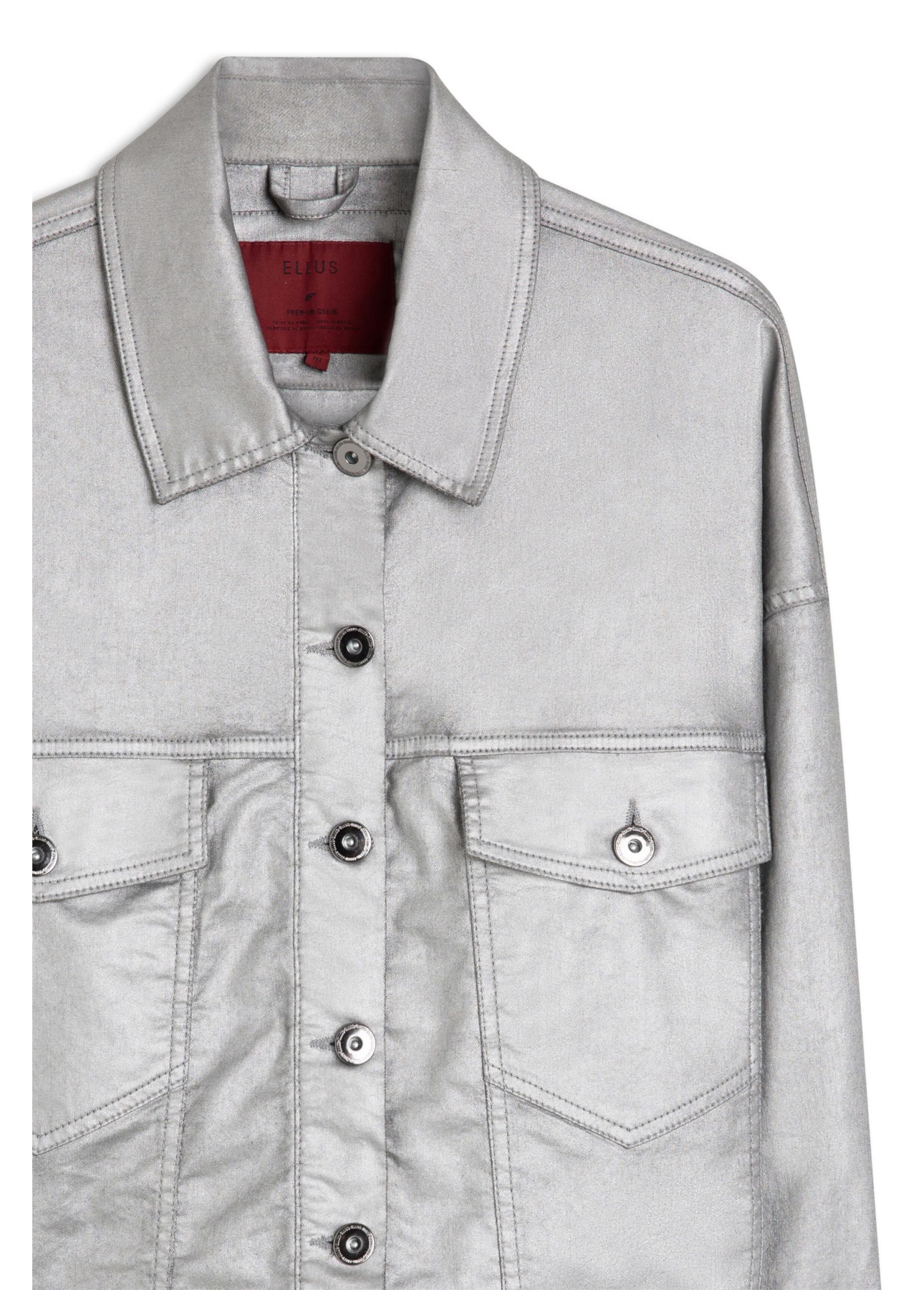 Jaqueta Diamond Oversized Prata