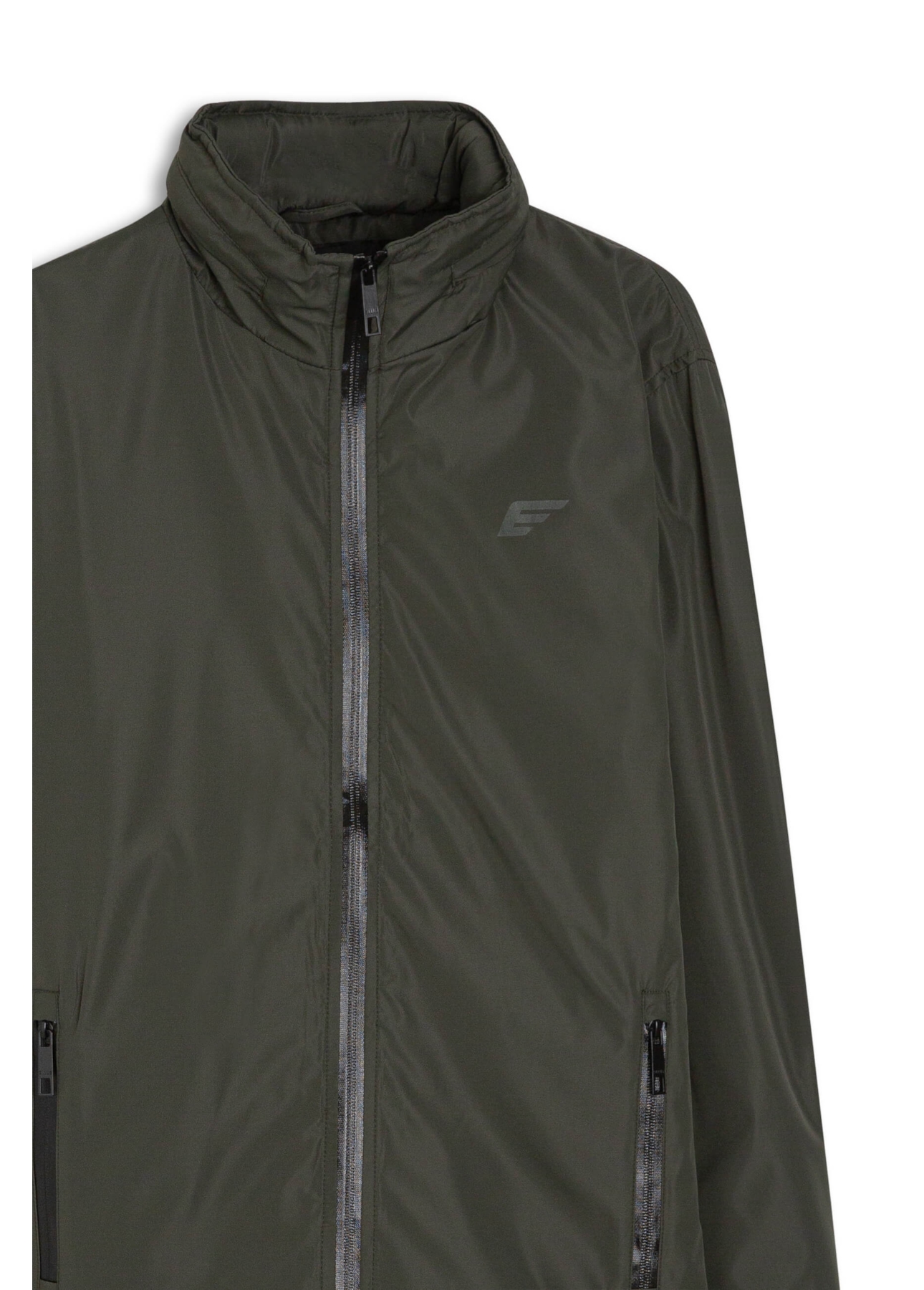 Jaqueta Ellus Matte Hood Verde Militar