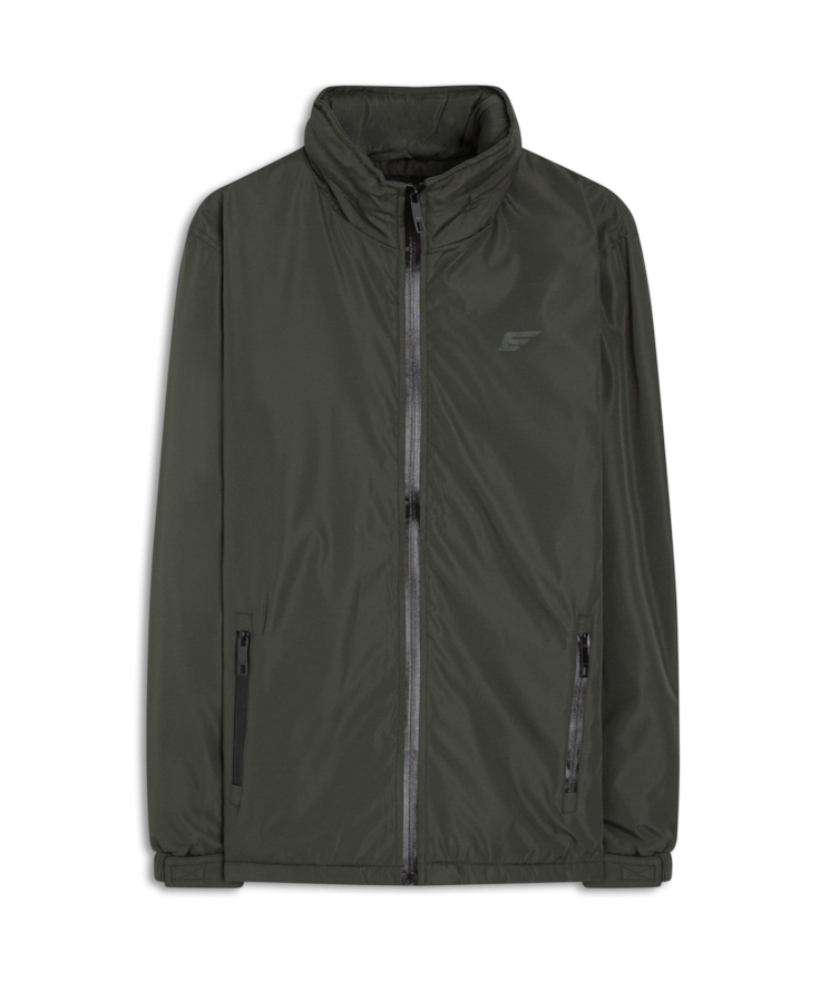 Jaqueta Ellus Matte Hood Verde Militar