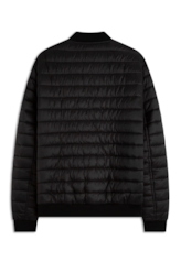 Jaqueta Ellus Nylon Bomber Puffer Preto