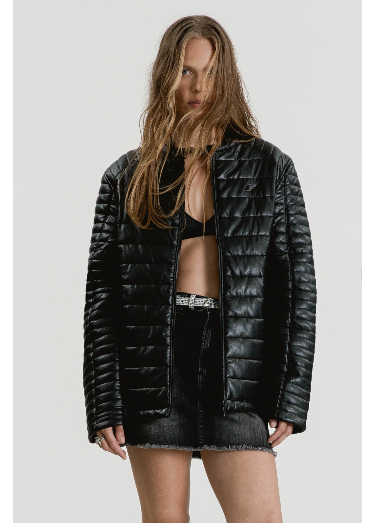 Jaqueta Ellus Puffer Preto