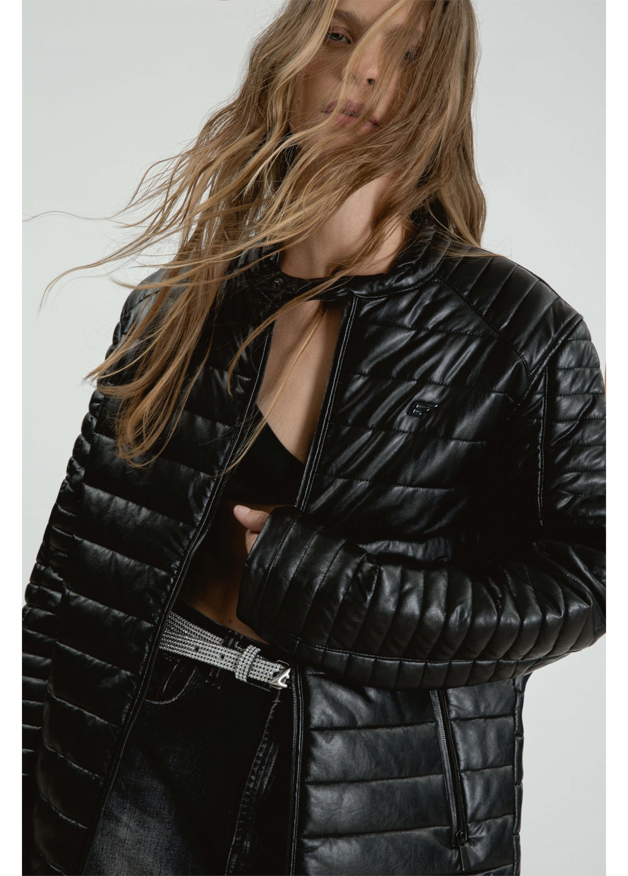 Jaqueta Ellus Puffer Preto