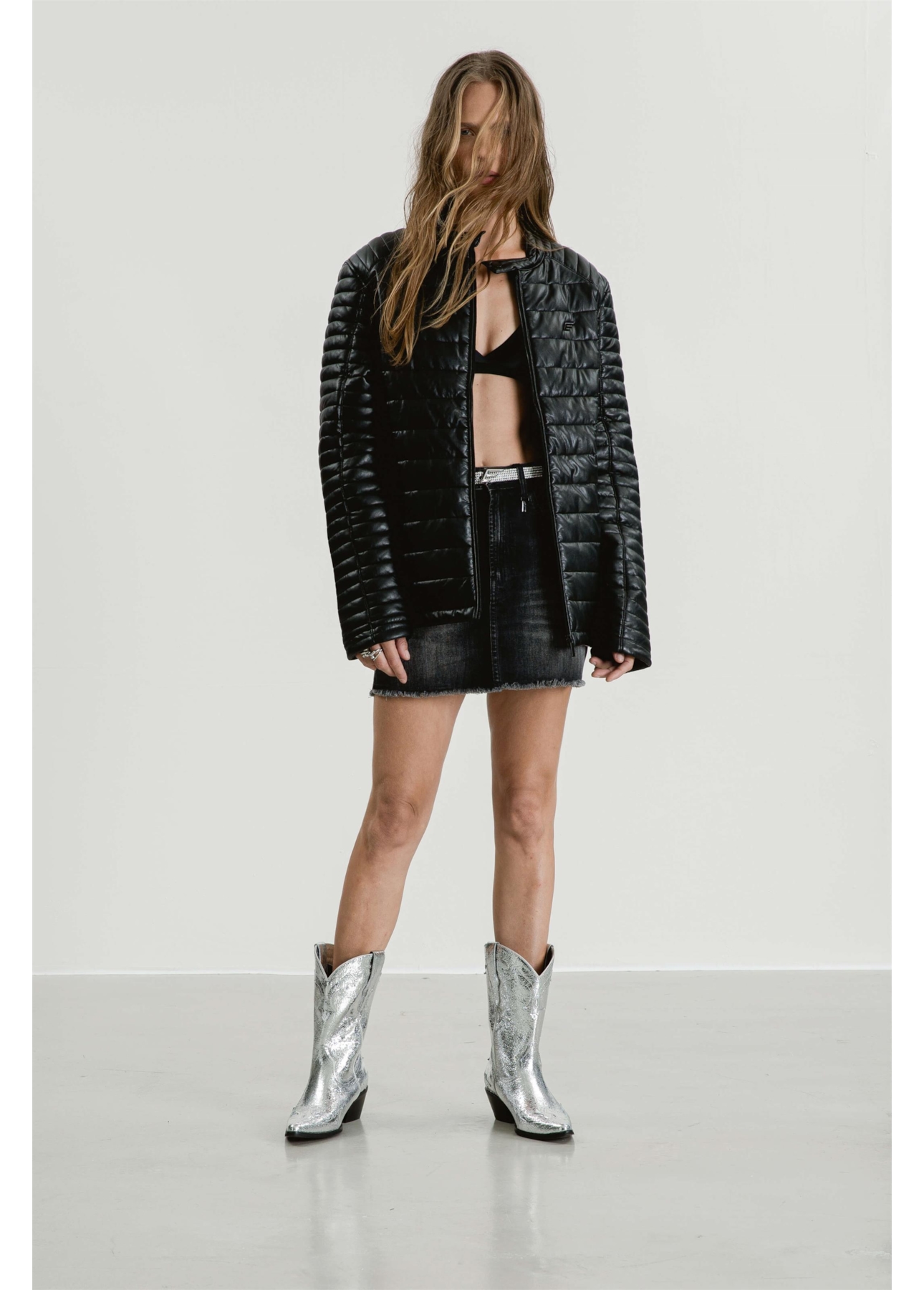 Jaqueta Ellus Puffer Preto