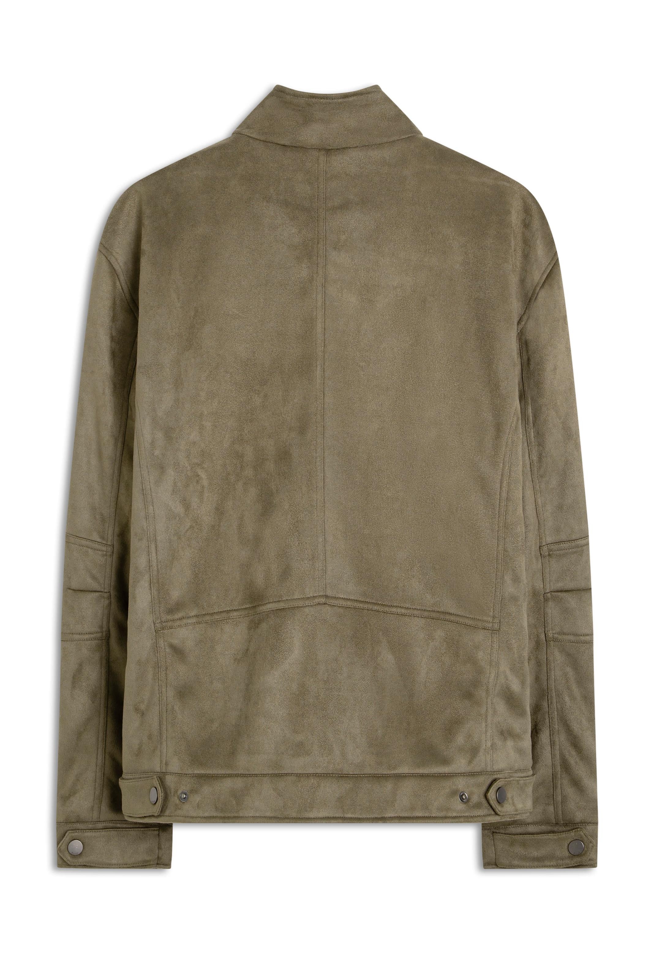 Jaqueta Suede Rider With Mouse