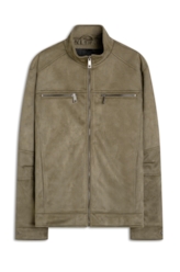 Jaqueta Ellus Suede Rider Mouse