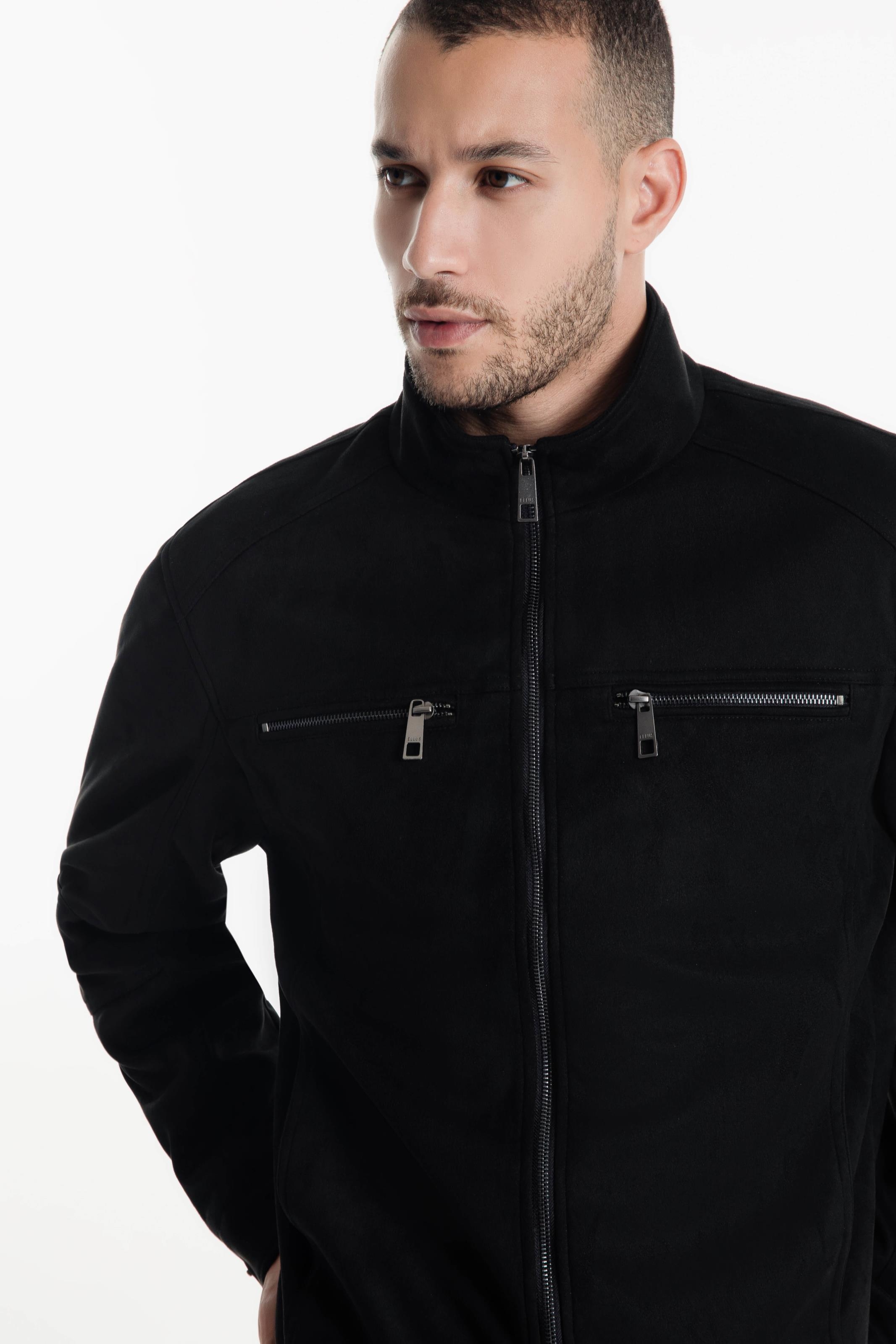 Jaqueta Ellus Suede Rider Preto