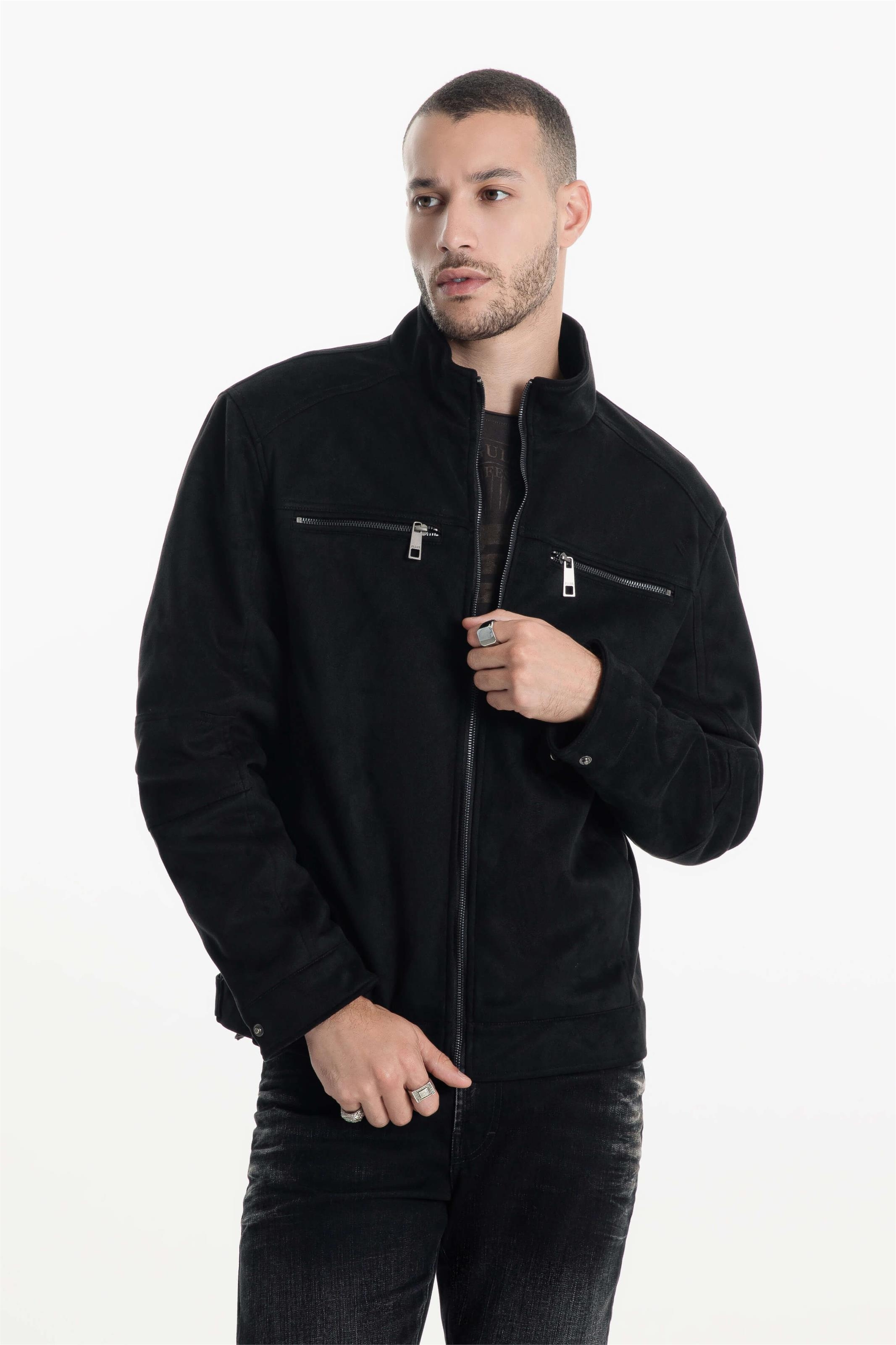 Jaqueta Ellus Suede Rider Preto