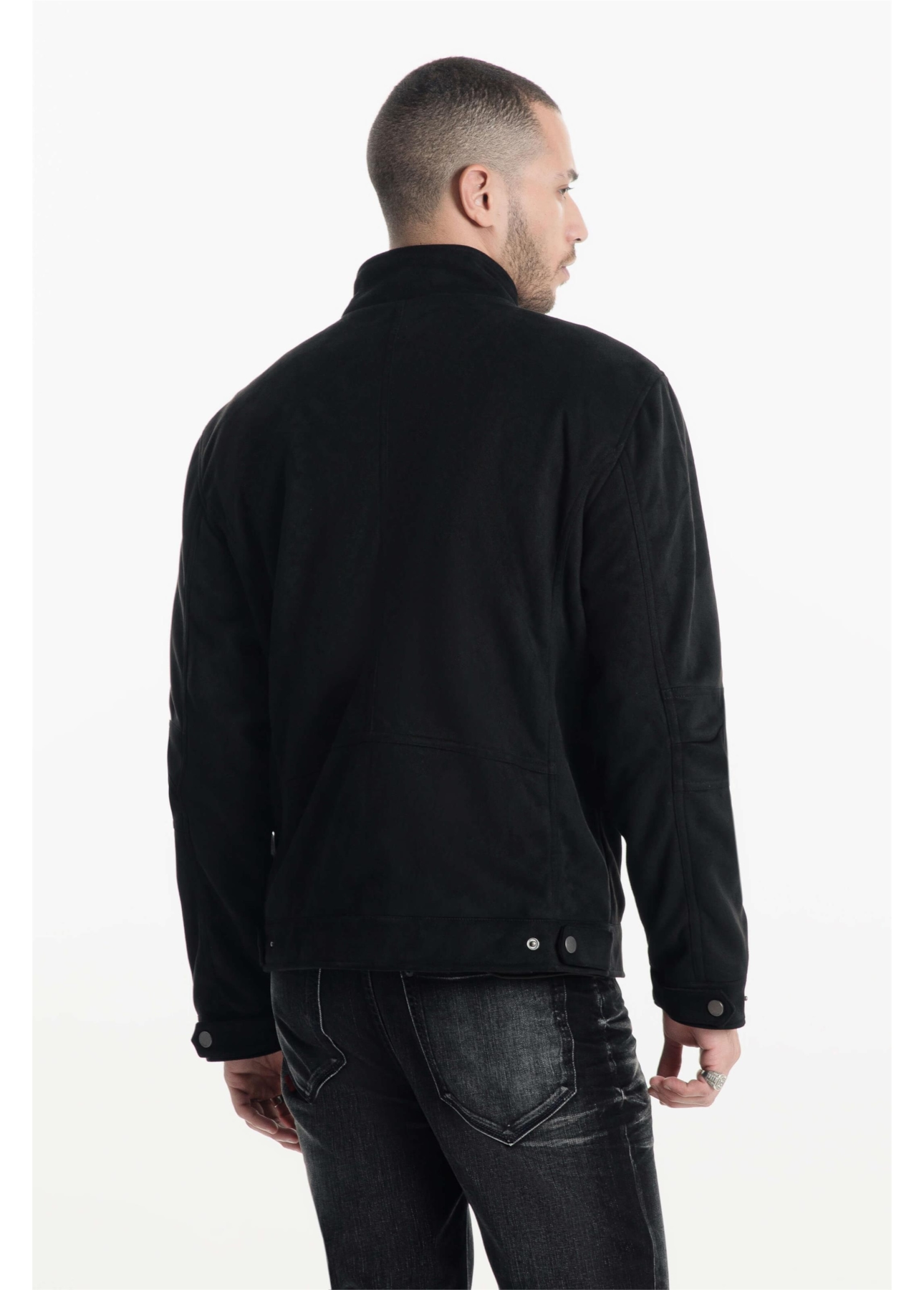 Jaqueta Ellus Suede Rider Preto