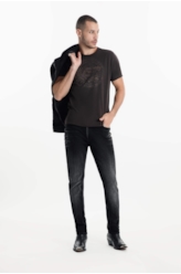 Jaqueta Ellus Suede Rider Preto