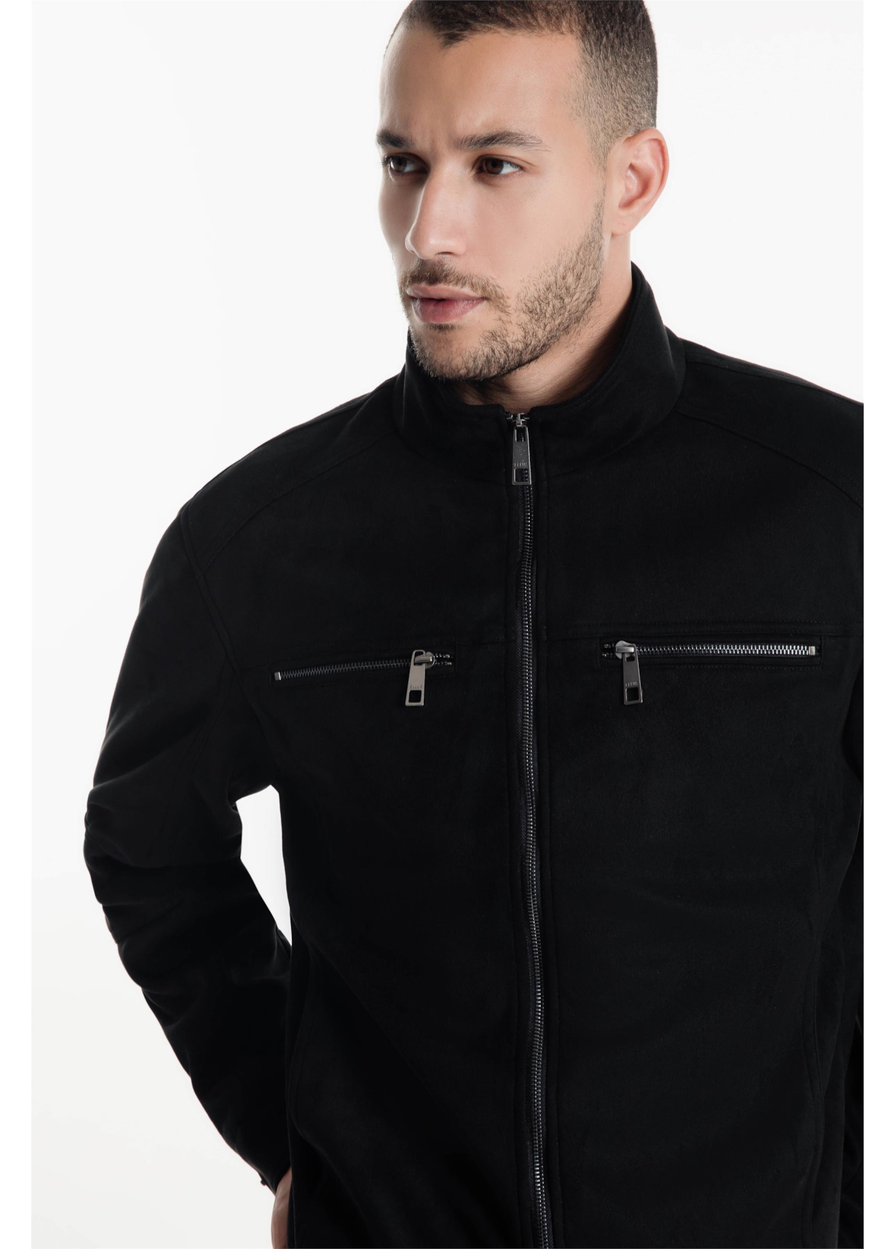 Jaqueta Ellus Suede Rider Preto