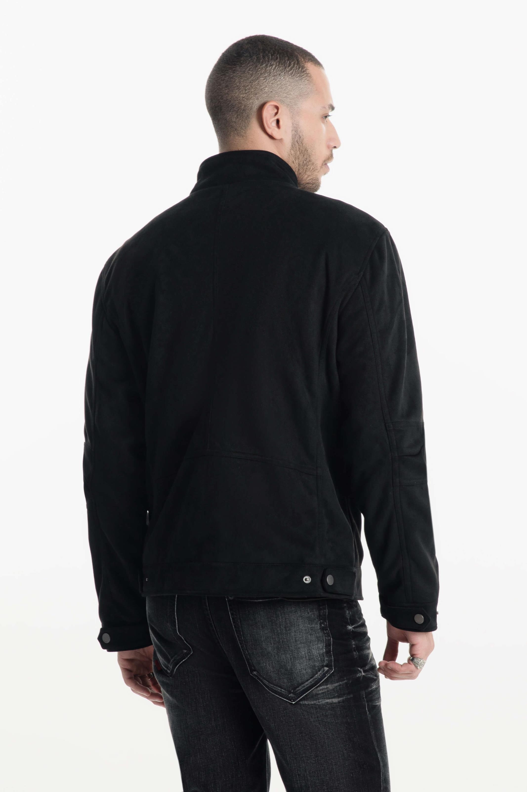Jaqueta Ellus Suede Rider Preto