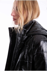 Jaqueta Ellus Vinyl Puff Preto