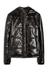 Jaqueta Ellus Vinyl Puff Preto