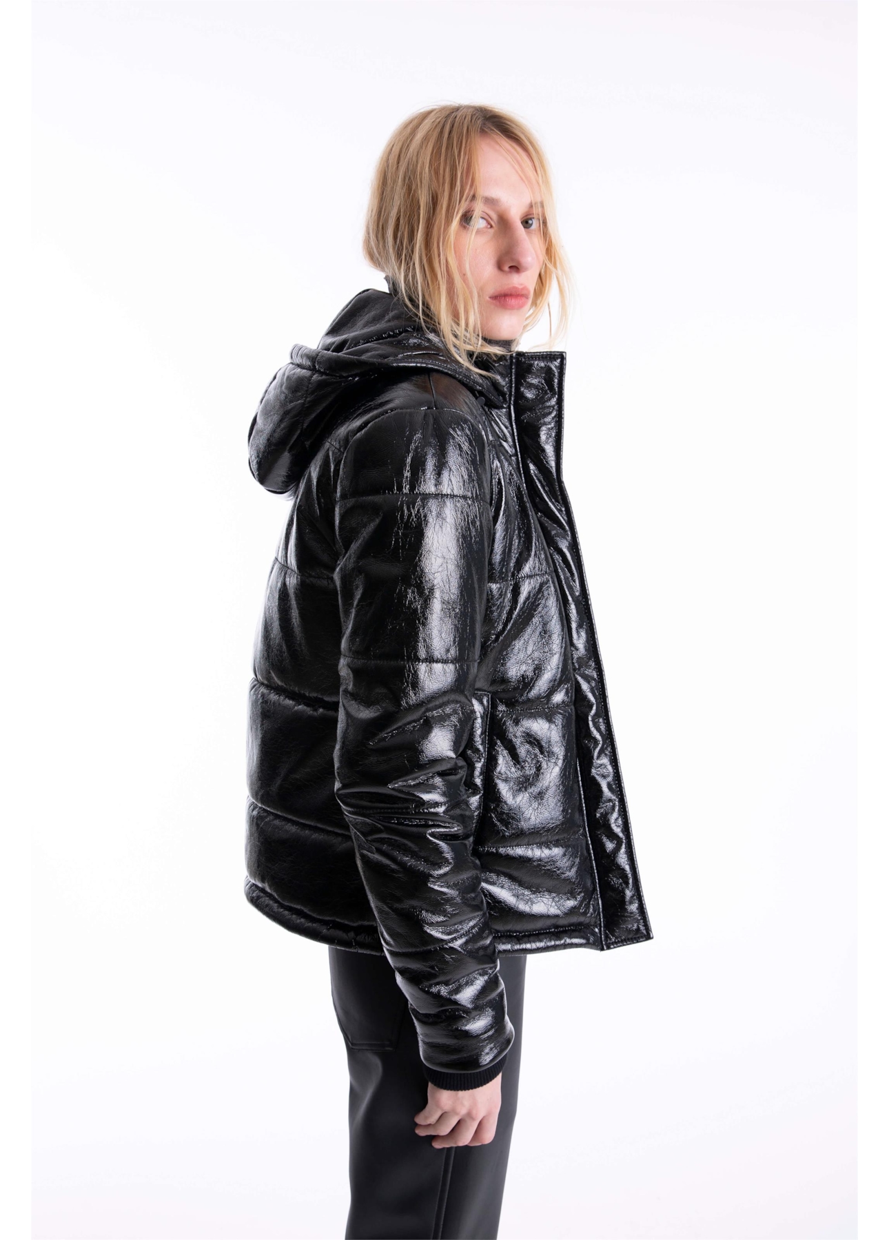 Jaqueta Ellus Vinyl Puff Preto