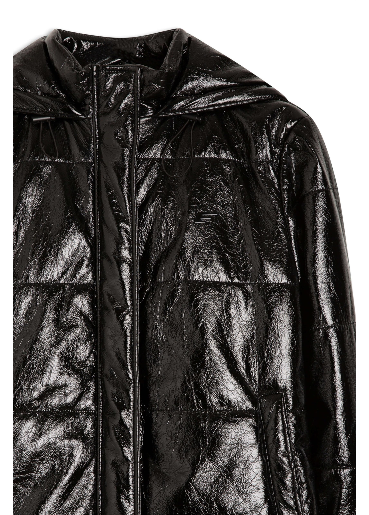 Jaqueta Ellus Vinyl Puff Preto