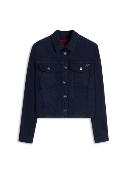 Jaqueta First Blue (Jaqueta) Bolso Lav. Amac+res e Amassad
